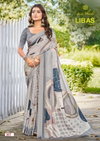 Libas Vol 3 By Kashvi Dull Moss Daily Wear Saree Wholesale Shop In Surat
